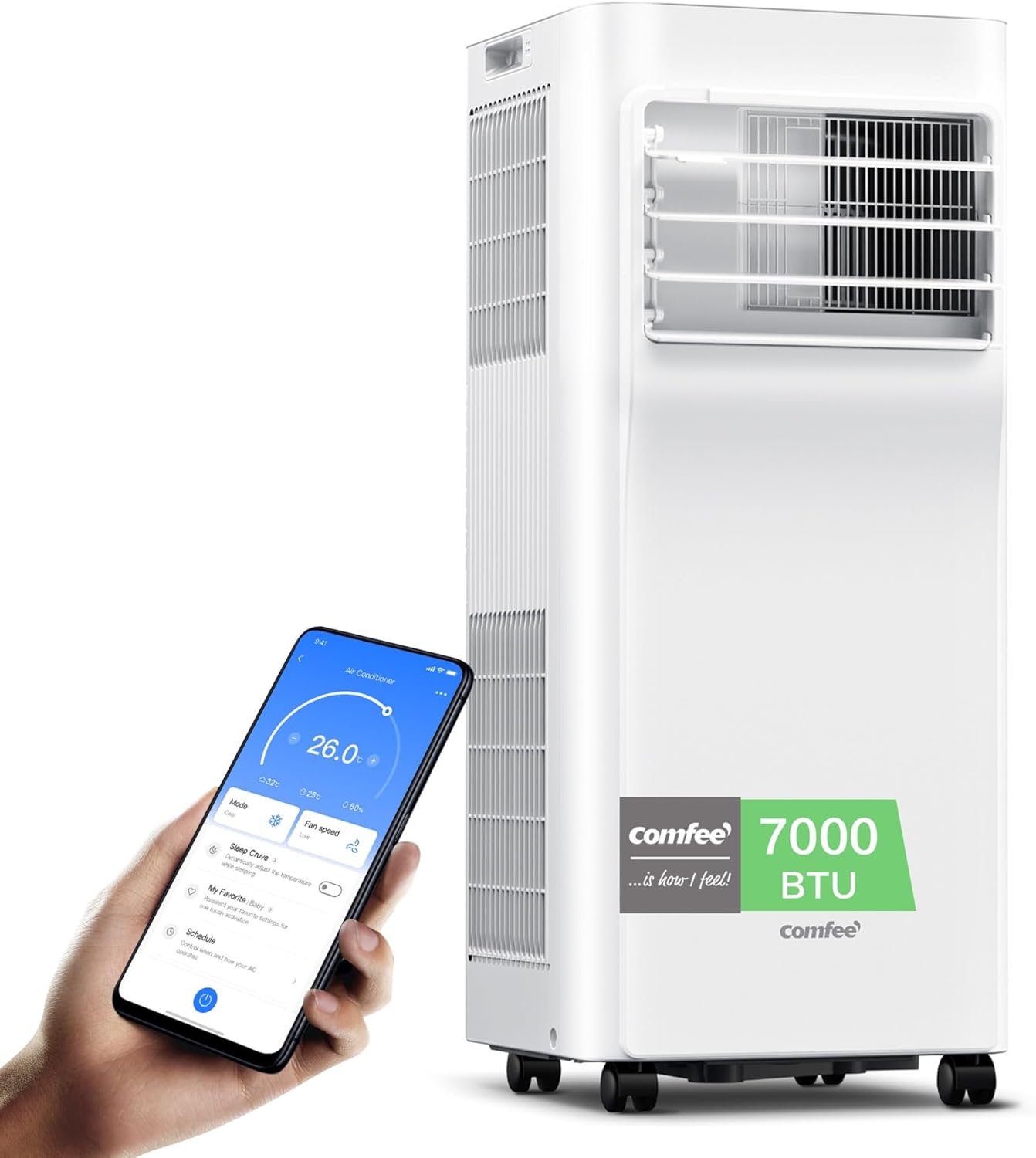 Comfee Breezy Cool Pro 2.0 mobile Klimaanlage 2026 mit App Steuerung