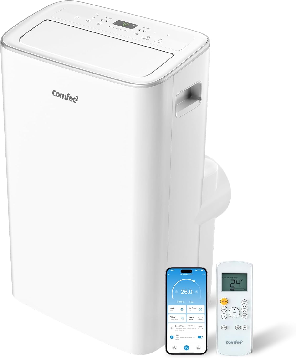 COMFEE mobile Klimaanlage 12000 BTU mit Heizfunktion
