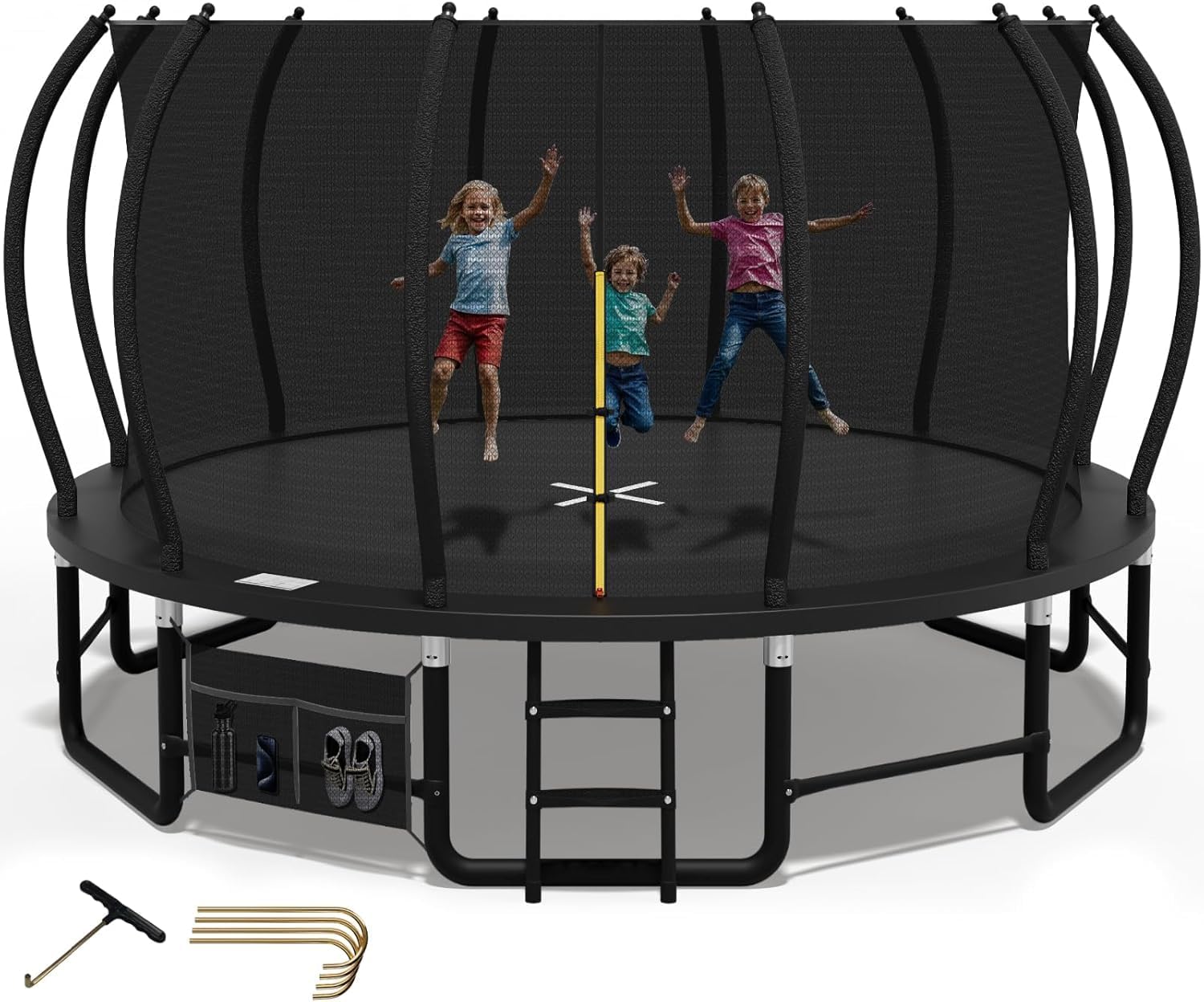 Devoko Trampolin Outdoor mit GS-Zertifikat im Garten