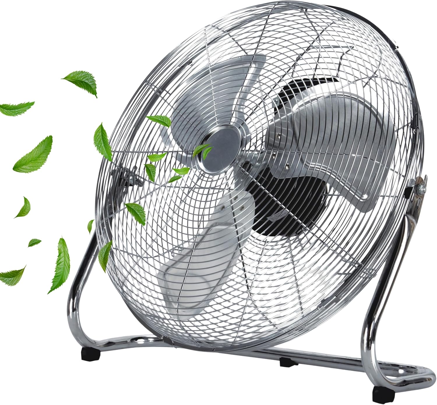 Echos Bodenventilator Vollmetall 46 cm für starke Luftbewegung