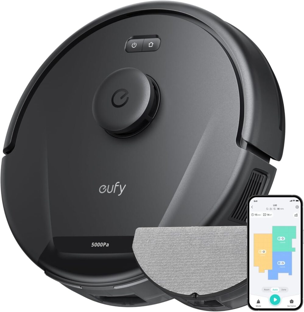 eufy L60 Saugroboter 2026 mit 5000Pa Saugleistung und Wischfunktion