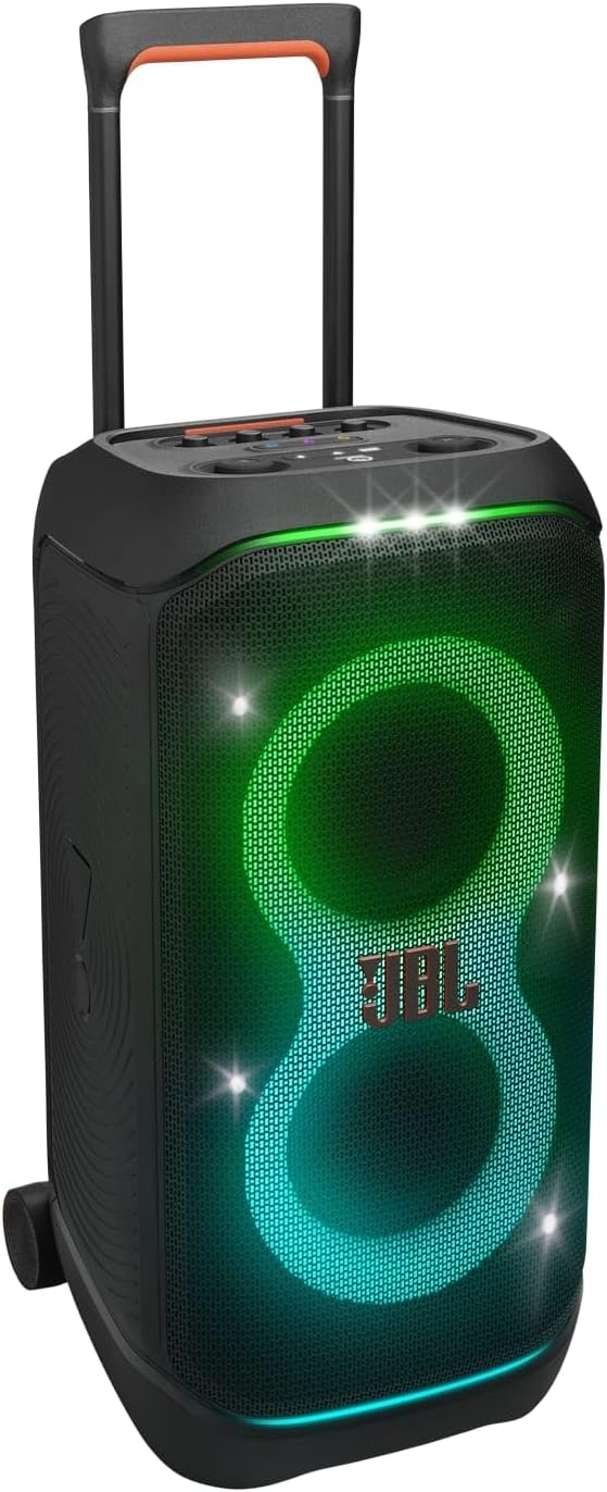 JBL Partybox Stage 320 bei einer Gartenparty