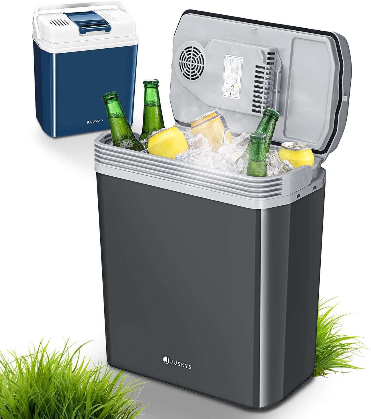 Juskys Nordpol Kühlbox 24 Liter für Auto und Camping