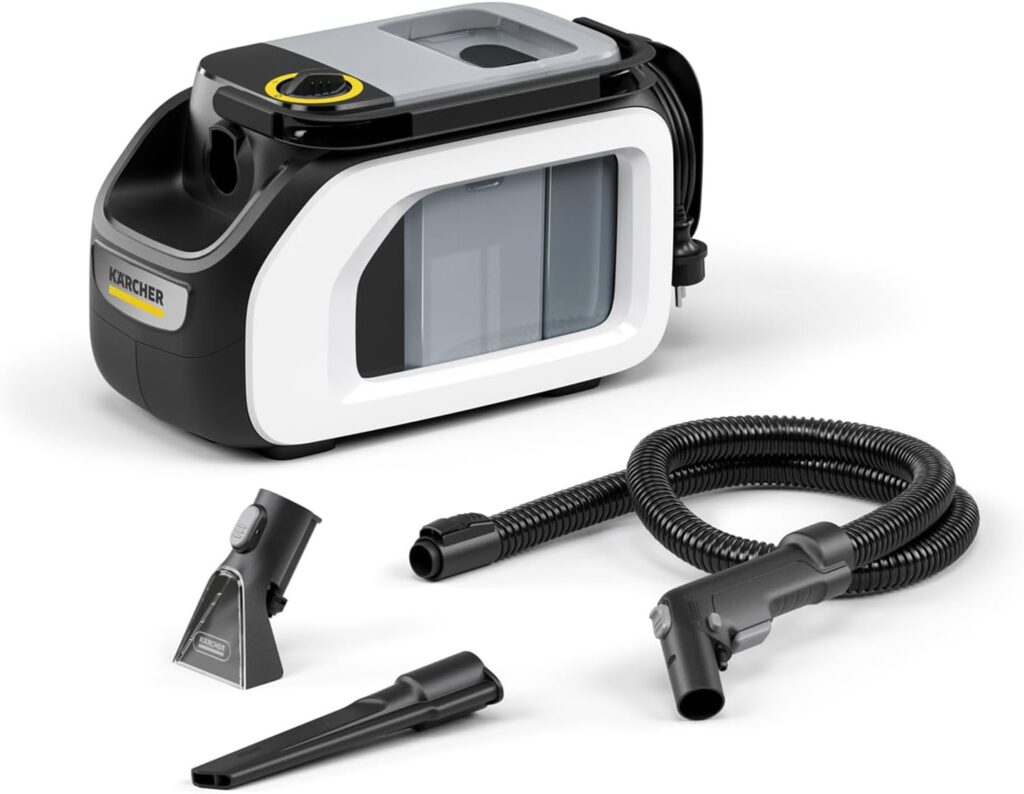 Kärcher SE 3 Compact Waschsauger für Teppiche Polster und Auto mit kompaktem Design