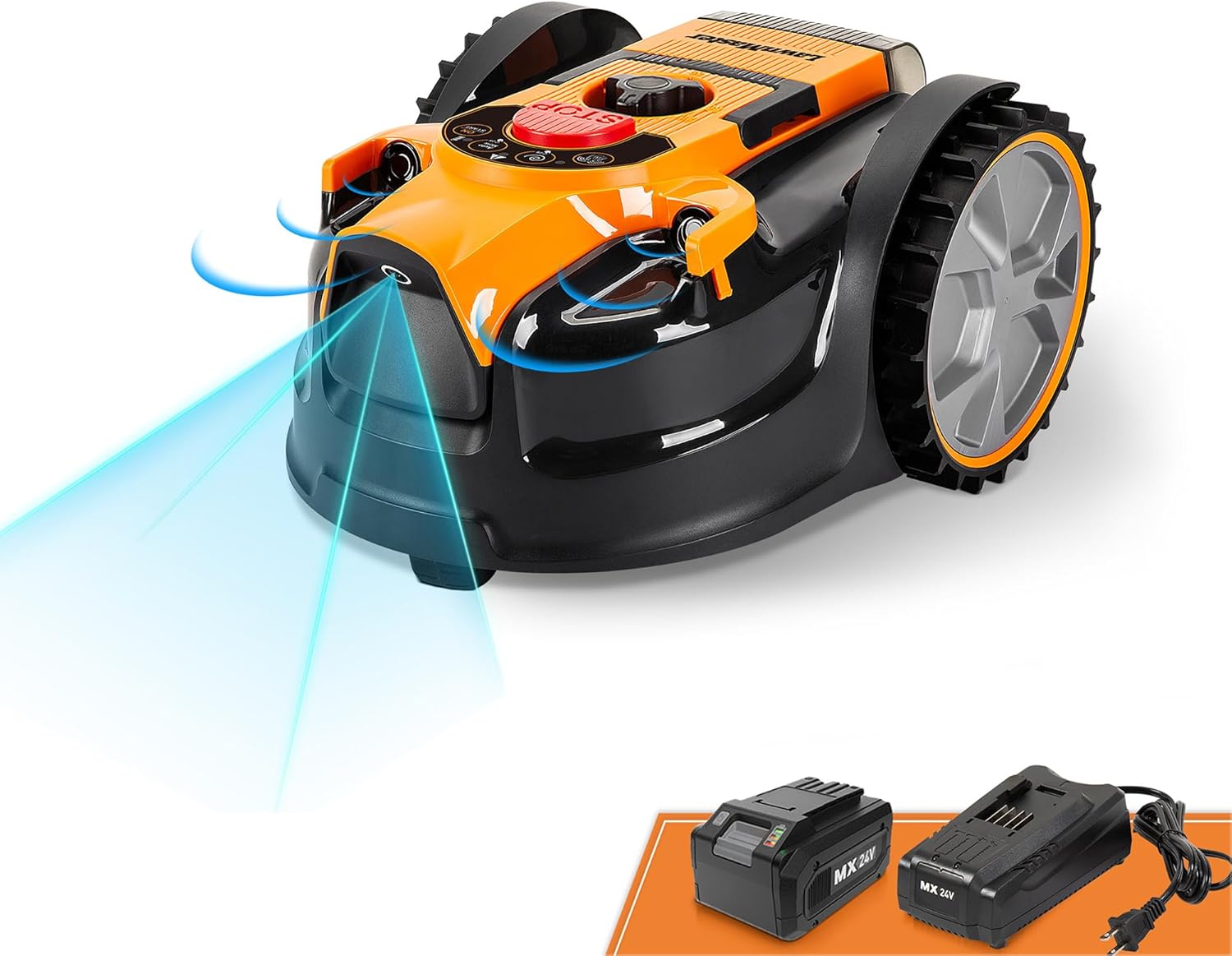 LawnMaster OcuMow Mähroboter 2026 ohne Begrenzungskabel für kleine Gärten