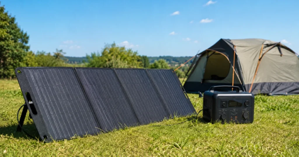 Mobile Solaranlage kaufen für Camping und Reise