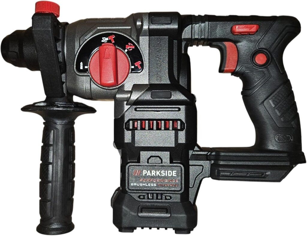 PARKSIDE PERFORMANCE 20V Akku Kombihammer PKHAP 20-Li C3 SDS-Plus ohne Akku und Ladegerät