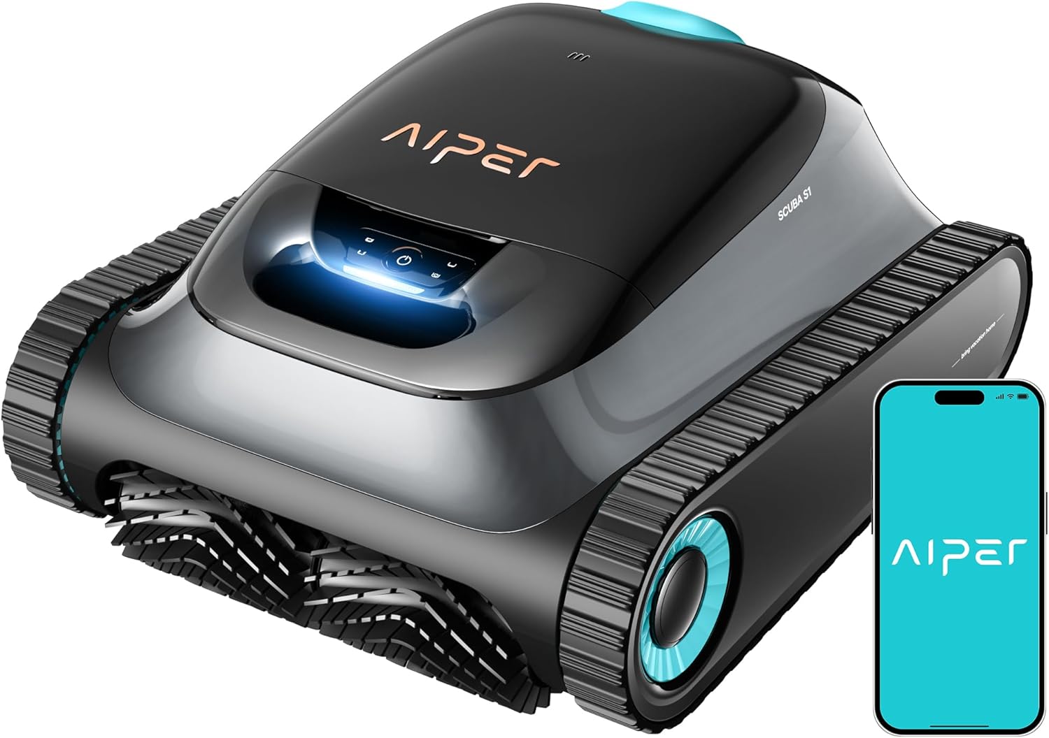 Aiper Scuba S1 Poolsauger 2026 Poolroboter mit Wand und Bodenreinigung im Gartenpool