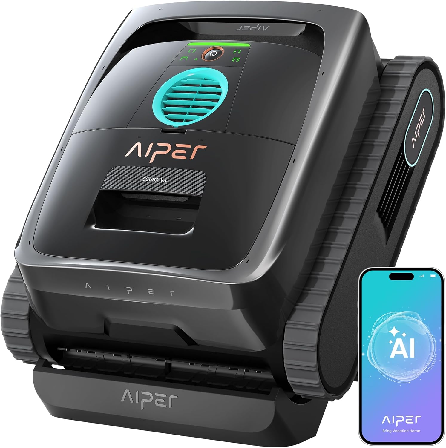 Aiper Scuba V3 Poolsauger 2026 Poolroboter mit KI Reinigung im Gartenpool
