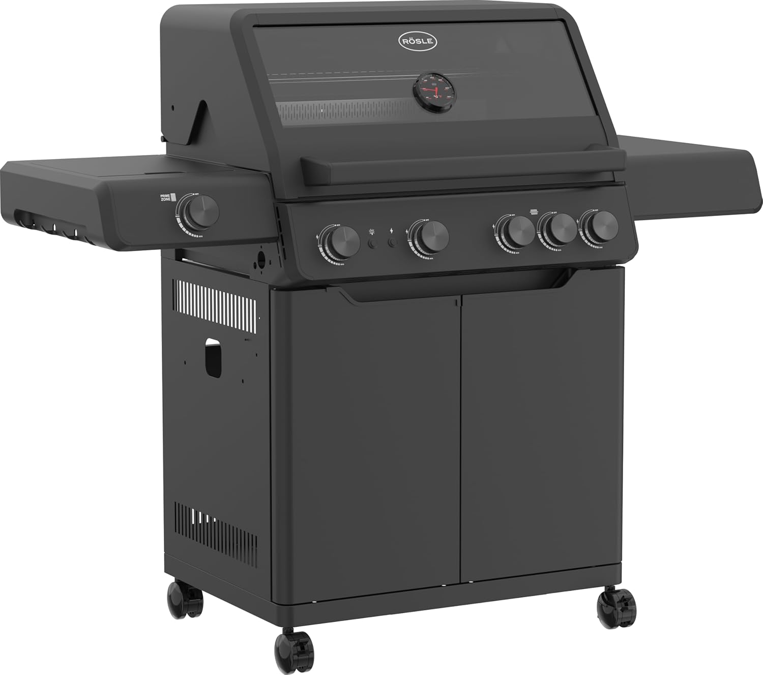 RÖSLE Gasgrill ALLFLAME Hero 4 Premium Gasgrill 2026 mit 4 Brennern