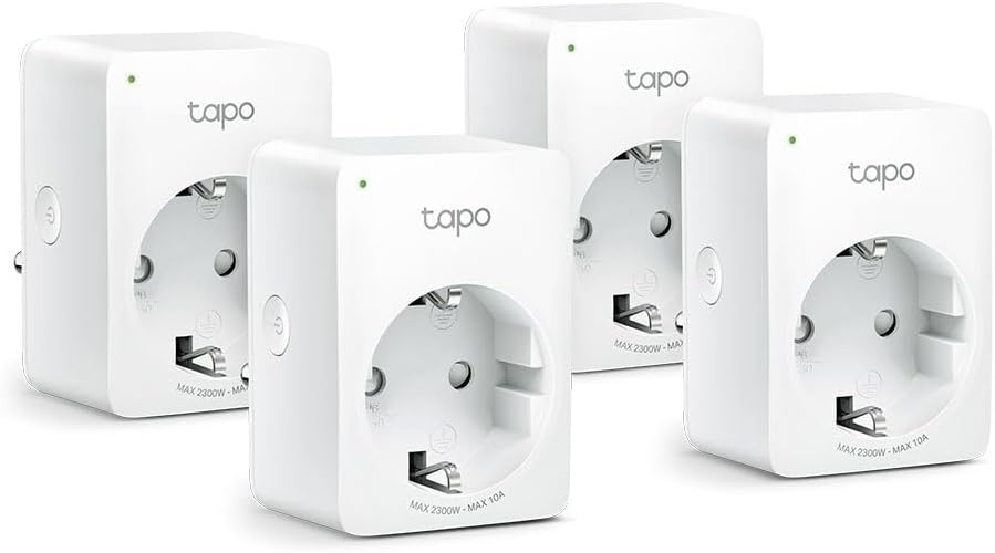 TP-Link Tapo P100 Smart Home Steckdose 4er Pack 2026 mit Alexa und App Steuerung