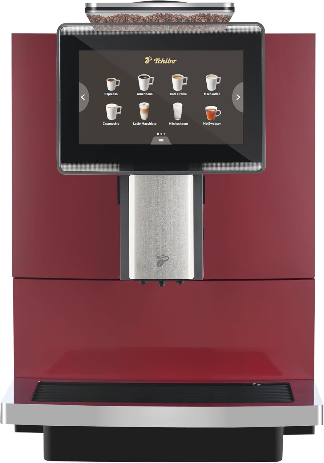 Tchibo Office Kaffeevollautomat 2026 mit Touchdisplay und Milchschaumfunktion