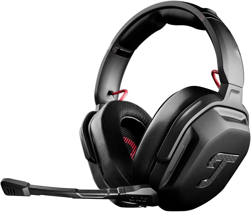 Teufel CAGE PRO Wireless Gaming Headset schwarz auf hellem Untergrund