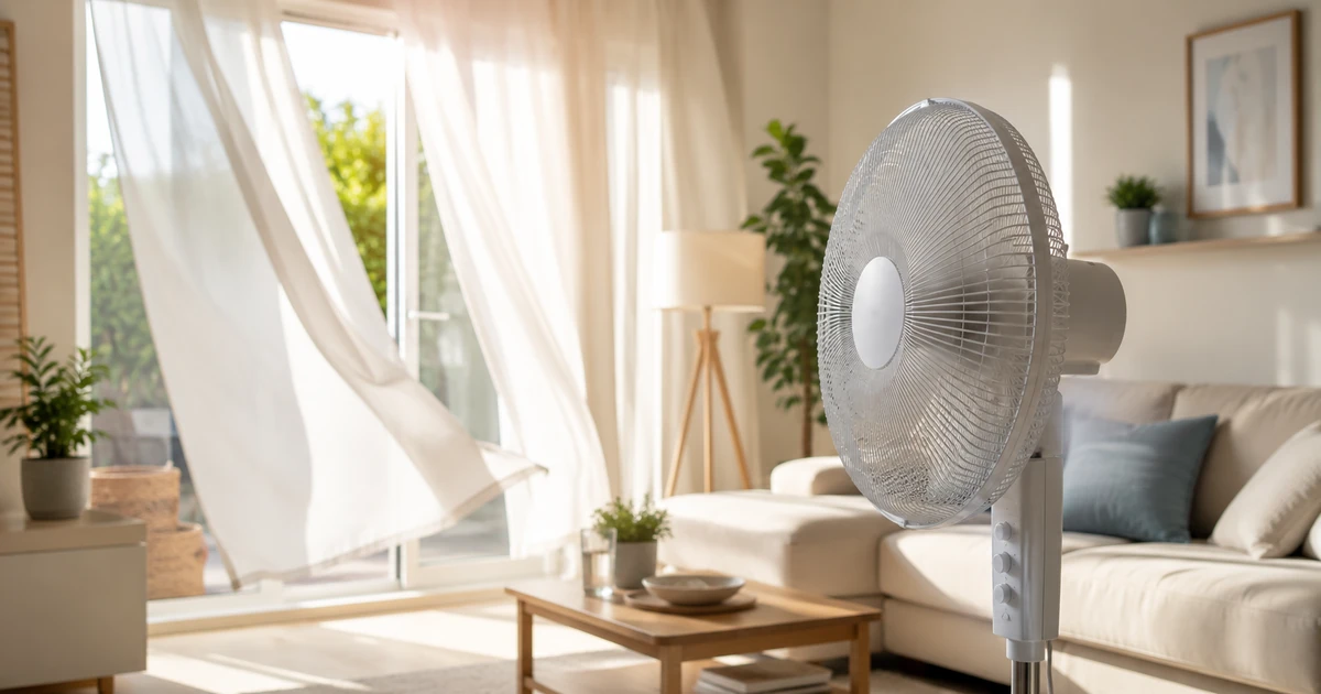 Ventilatoren im Vergleich für kühle Luft im Wohnzimmer