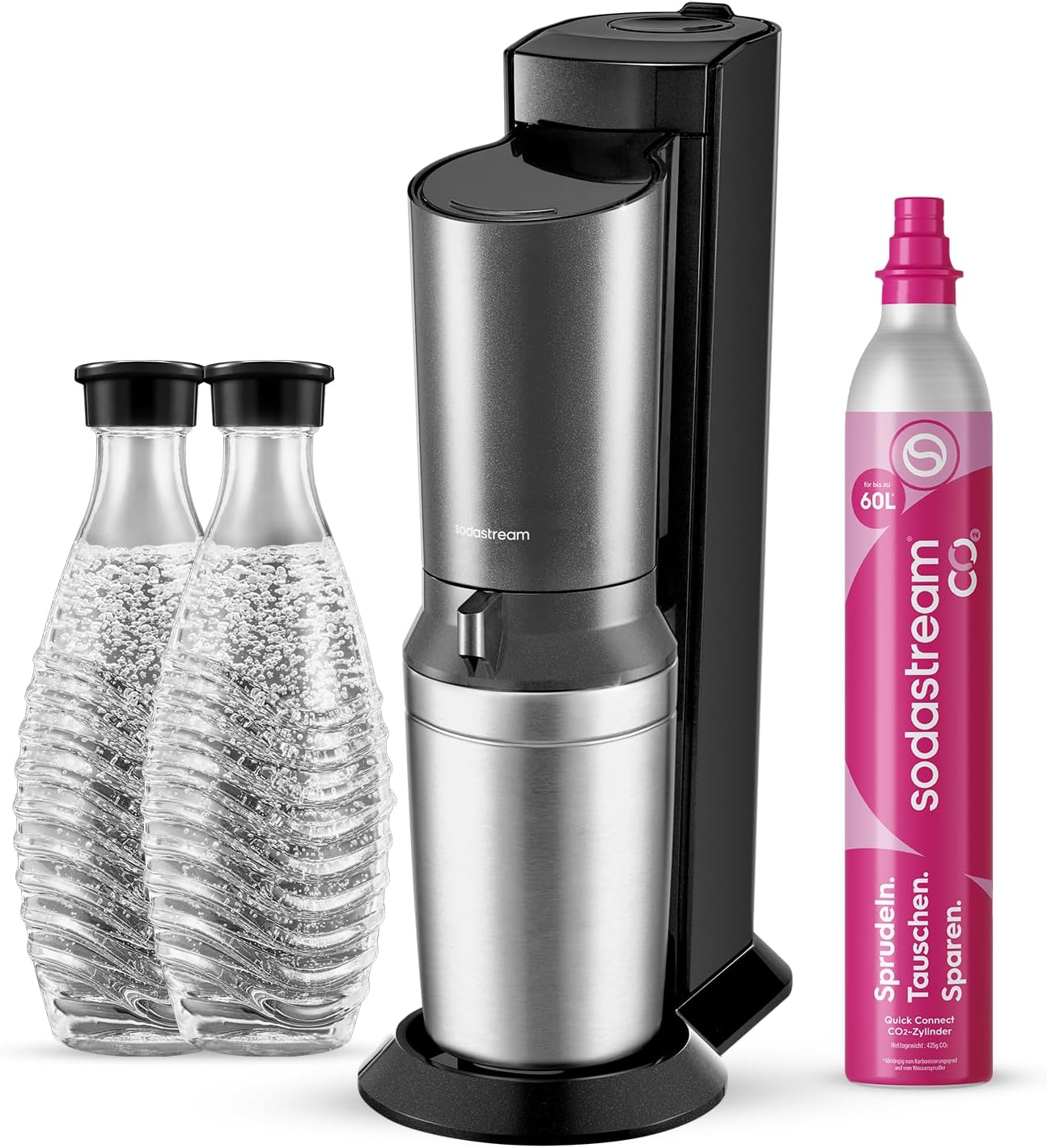 SodaStream Crystal Wassersprudler mit Glasflaschen im Vergleich 2026