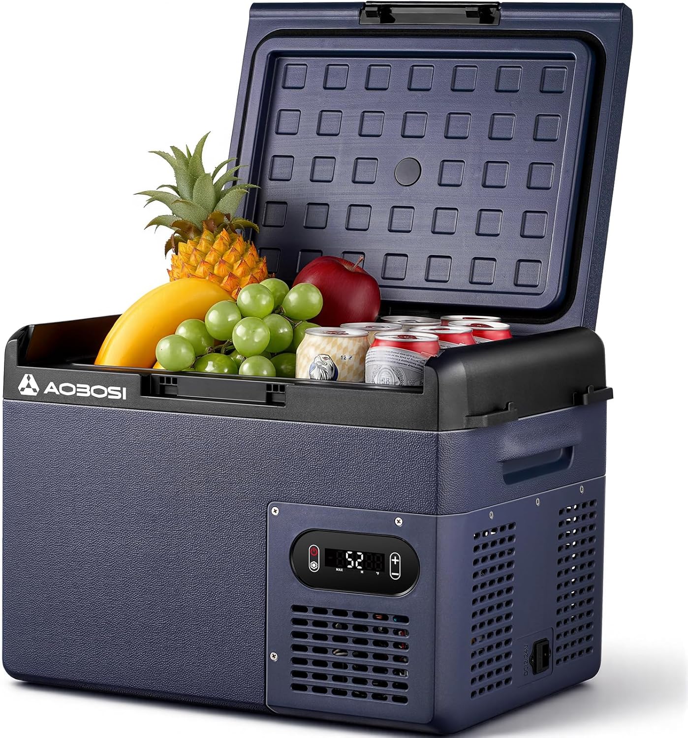 AAOBOSI Kompressor Kühlbox 15L für Camping und Outdoor Reisen
