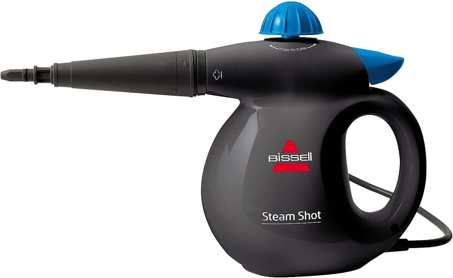 Bissell SteamShot Dampfreiniger bei der Reinigung von Fugen im Badezimmer