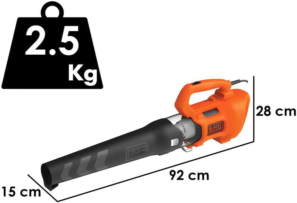 BLACK+DECKER BEBL184-QS Elektro Laubbläser im Test 2026 mit 4,6 Sterne Bewertung