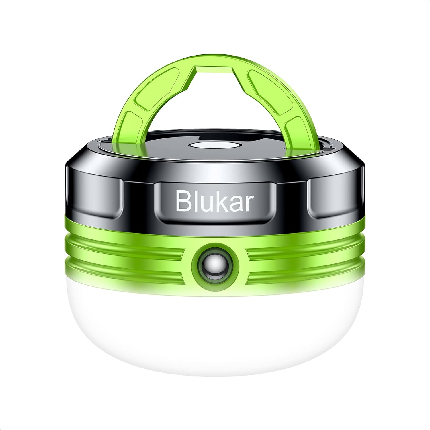 Blukar Mini Campinglampe mit Magnet für Camping und Outdoor Nutzung