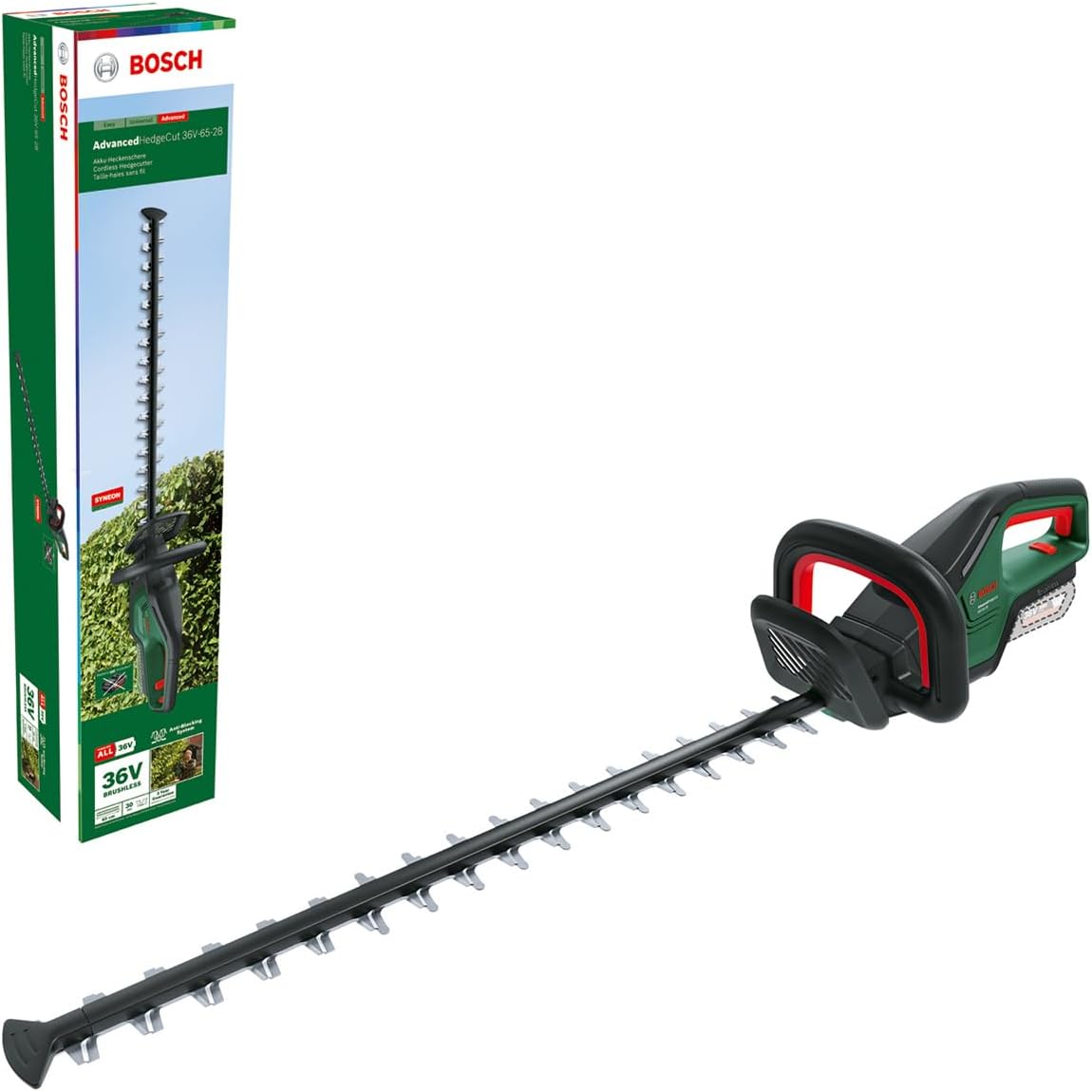 Bosch AdvancedHedgeCut 36V-65-28 Akku Heckenschere im Test 2026 mit 4,5 Sterne Bewertung