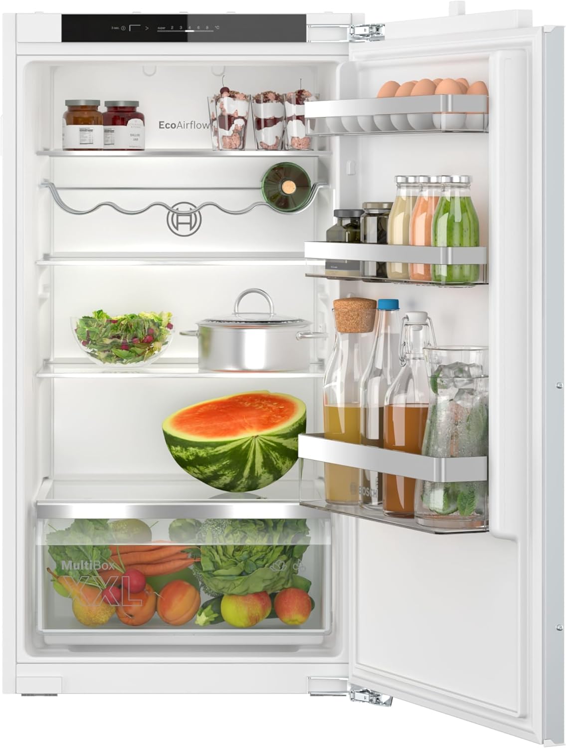 Bosch KIR31VFE0 Serie 4 Einbau-Kühlschrank mit MultiBox XXL und SuperCooling