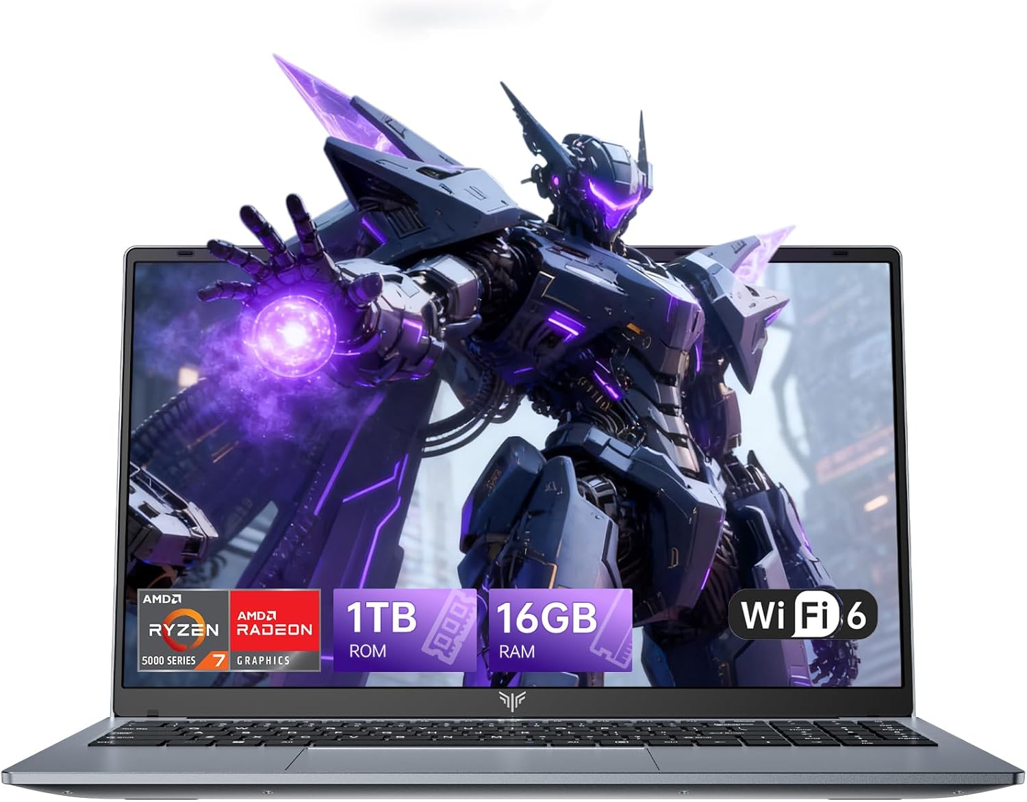 Gaming Laptop mit AMD Ryzen 7 Prozessor und 15,6 Zoll Display für Einsteiger Gaming