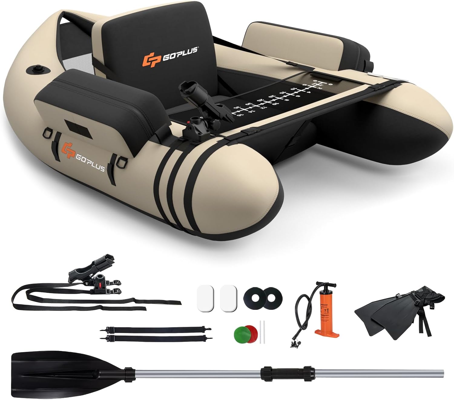 GOPLUS Bellyboot für Angeln auf ruhigen Seen und Outdoor Touren