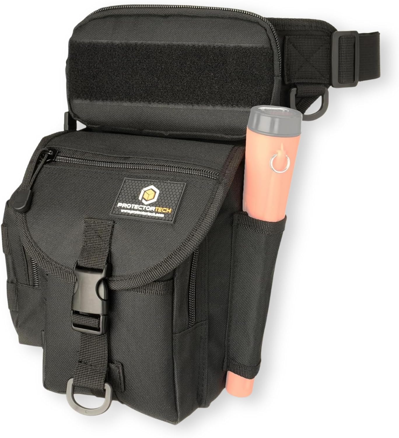 HD Drop Pouch Fundtasche mit PinPointer Holster für Schatzsuche und Outdoor Touren