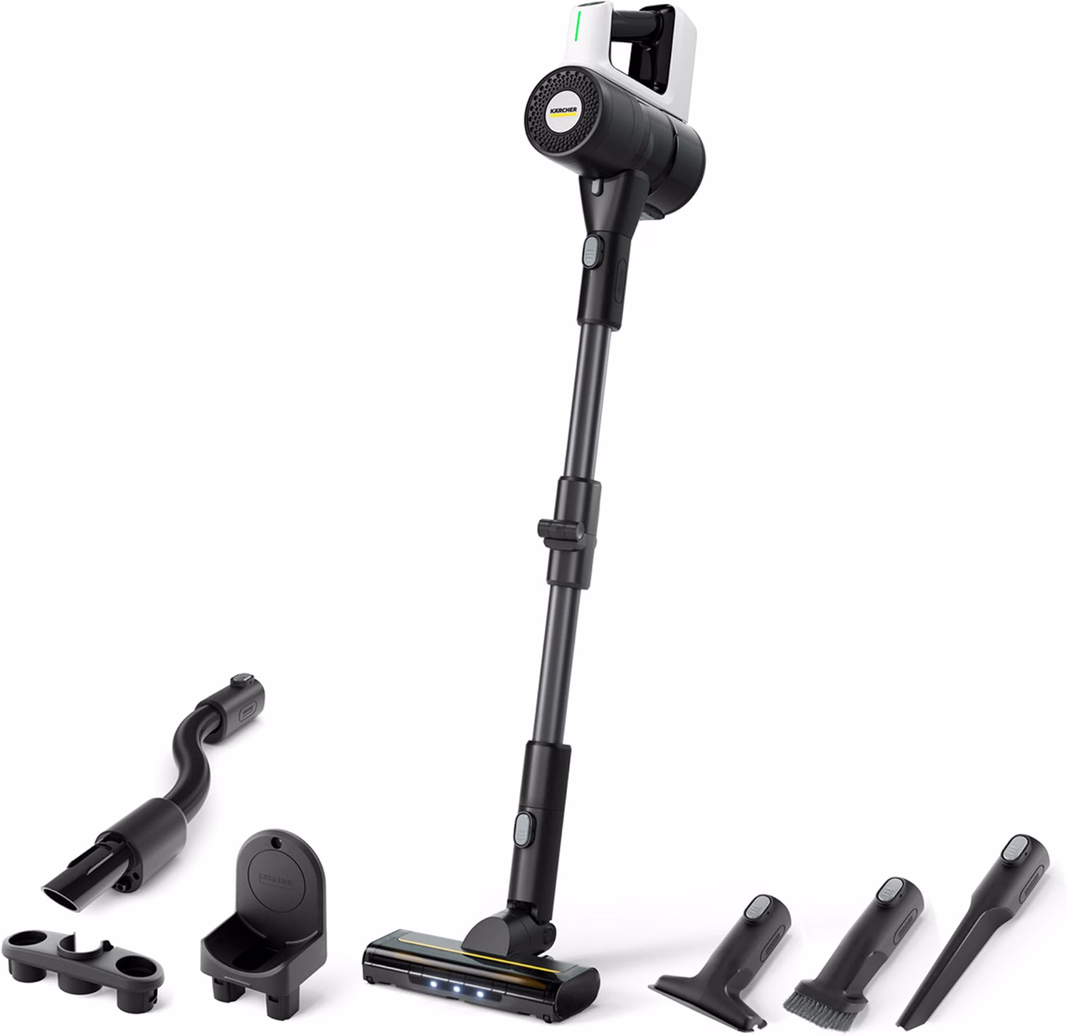 Kärcher VCS 3 Nano Flex Akku-Staubsauger mit Knickrohr und LED-Bodendüse