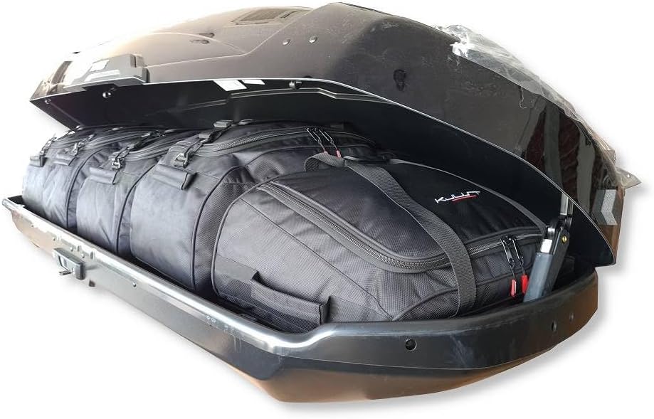 KJUST Dachbox Taschen Set für Thule Motion XT XL bei Camping und Roadtrips