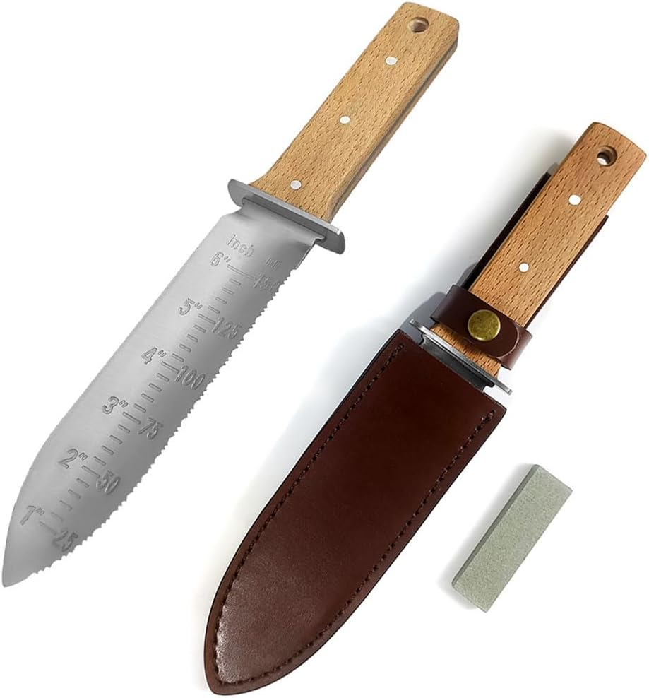 Minamino Hori Hori Gartenmesser für Schatzsuche und Outdoor Abenteuer