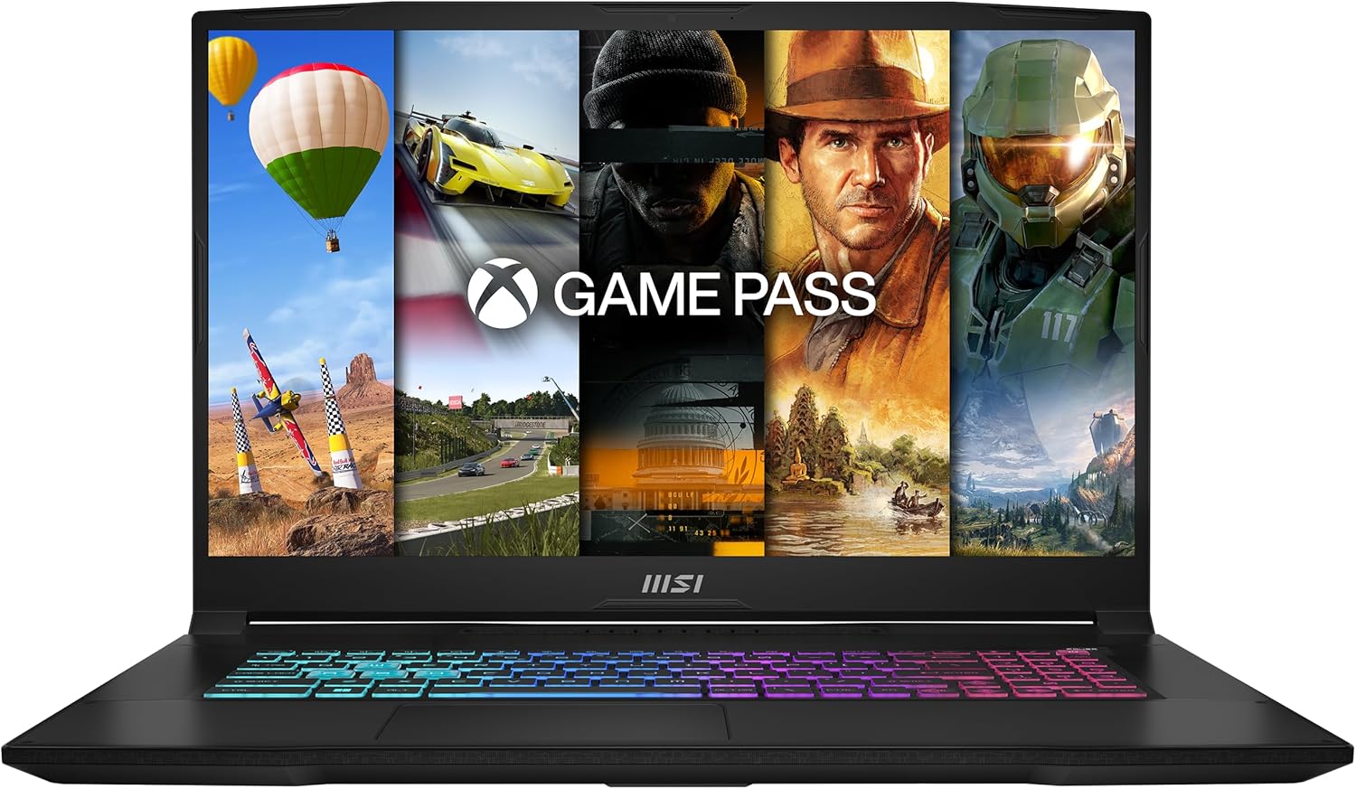 MSI Katana 17 Gaming Laptop mit RTX Grafik und 144Hz Display für flüssiges Gaming