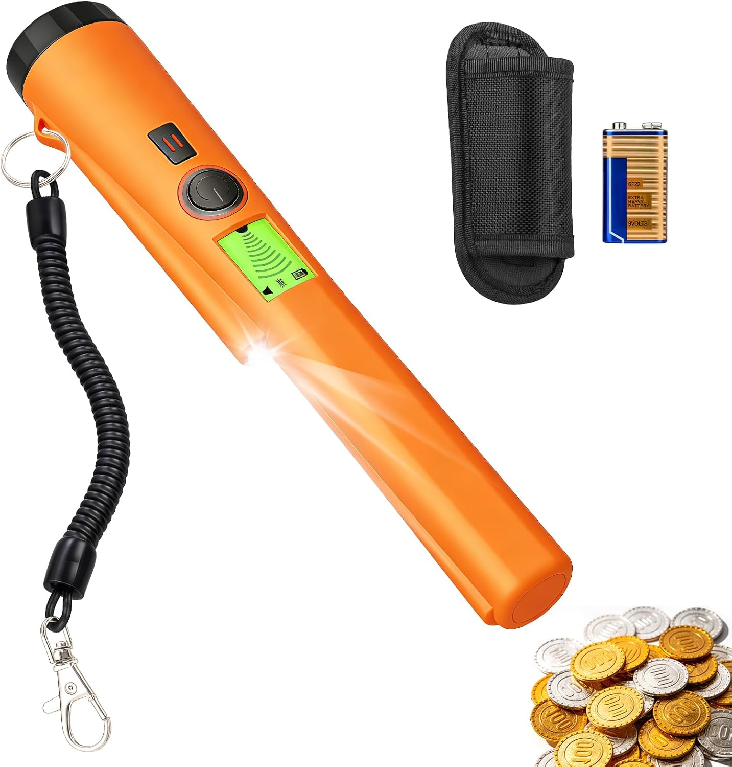 RoserRose Pinpointer Metalldetektor für präzise Schatzsuche und Outdoor Abenteuer