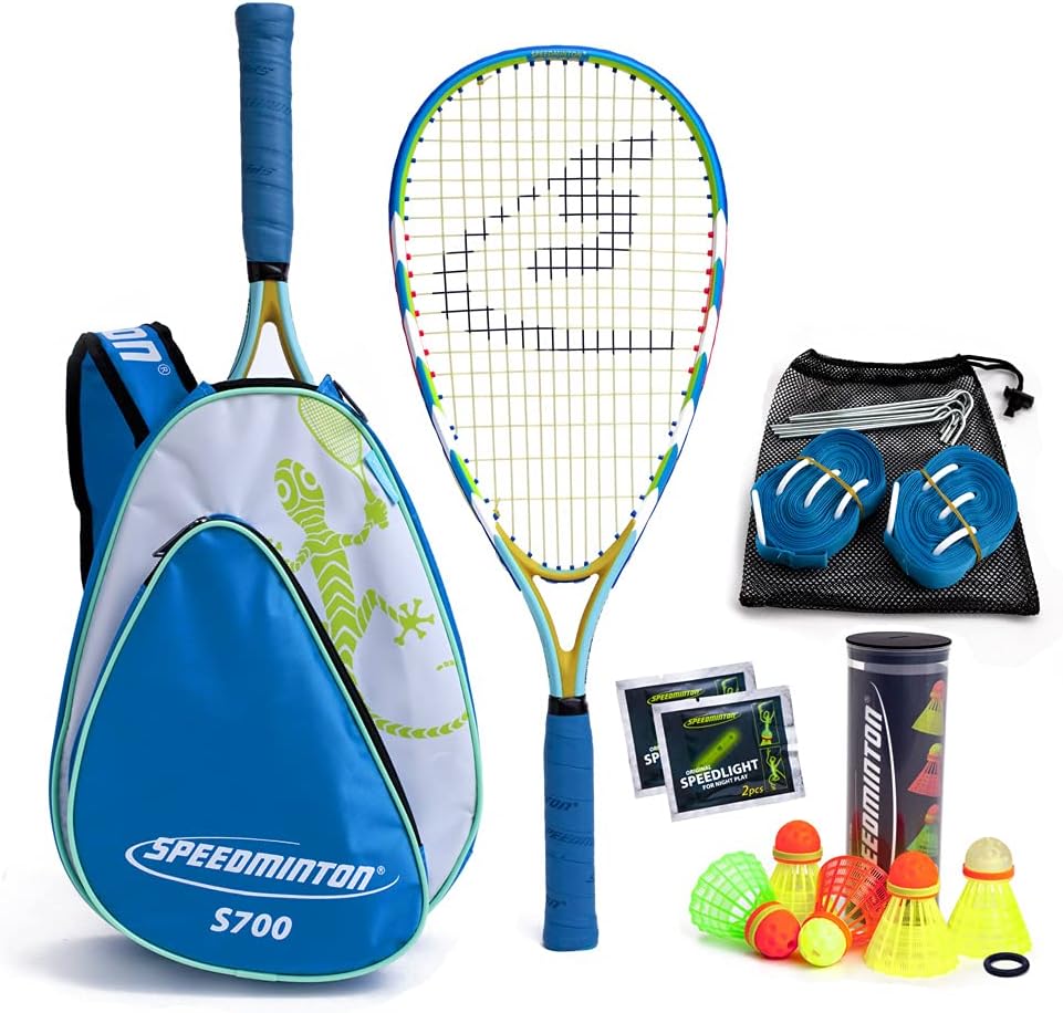 Speedminton S700 Set Original Crossminton Allround Set Speedminton S700 Set mit Speedern, Spielfeld und Transporttasche