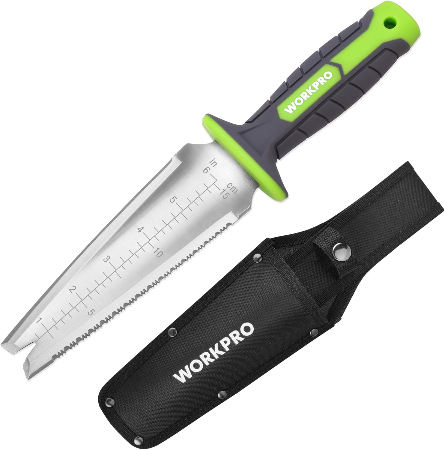 WORKPRO Hori Hori Gartenmesser für Schatzsuche und Outdoor Abenteuer