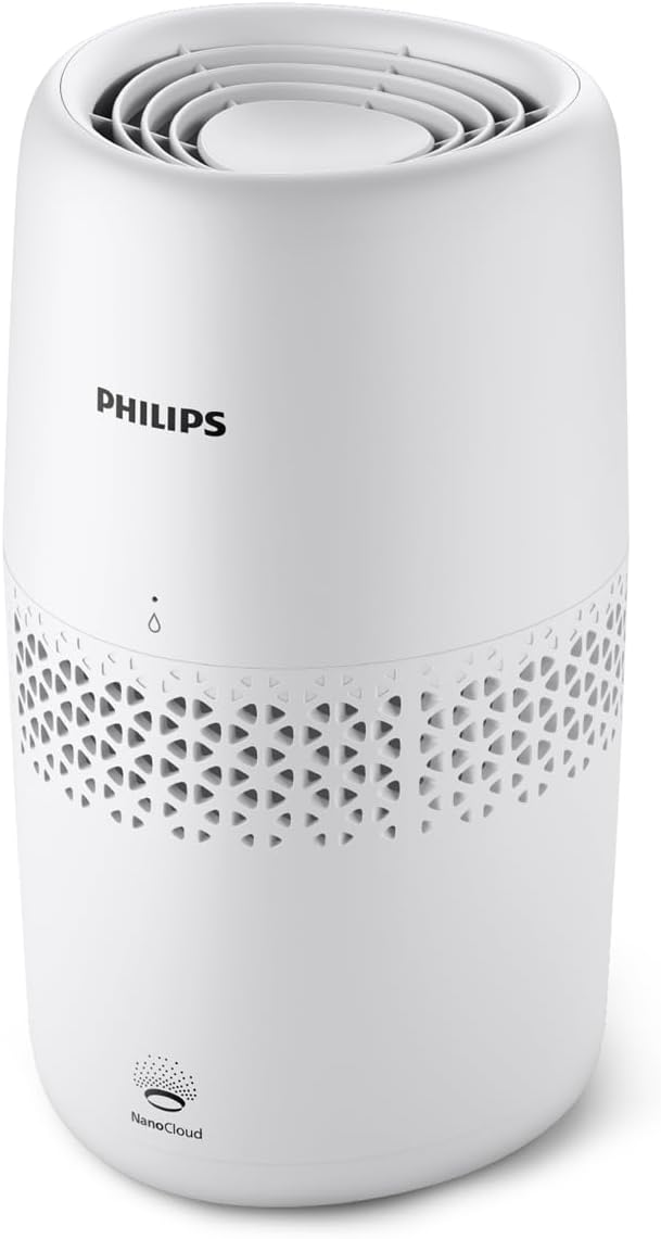 Philips Luftbefeuchtung 2000er Serie mit NanoCloud-Technologie für Wohn- und Schlafräume