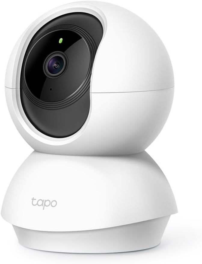 Tapo C200 WLAN-Überwachungskamera für den Innenbereich mit 360 Grad Schwenkfunktion und Full-HD-Auflösung