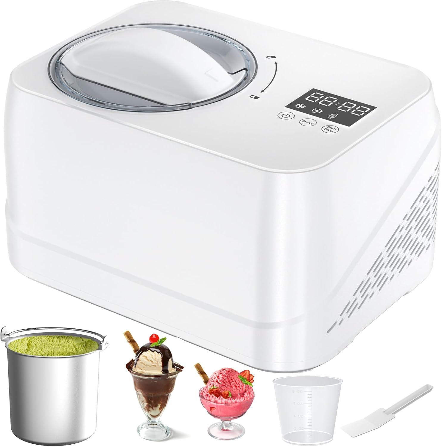 Eismaschine mit Kompressor 1 Liter als Einsteiger-Tipp im Vergleich