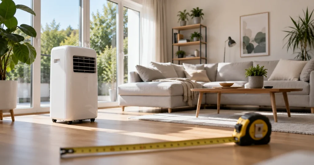 Klimaanlage Raumgröße richtig berechnen im Wohnzimmer