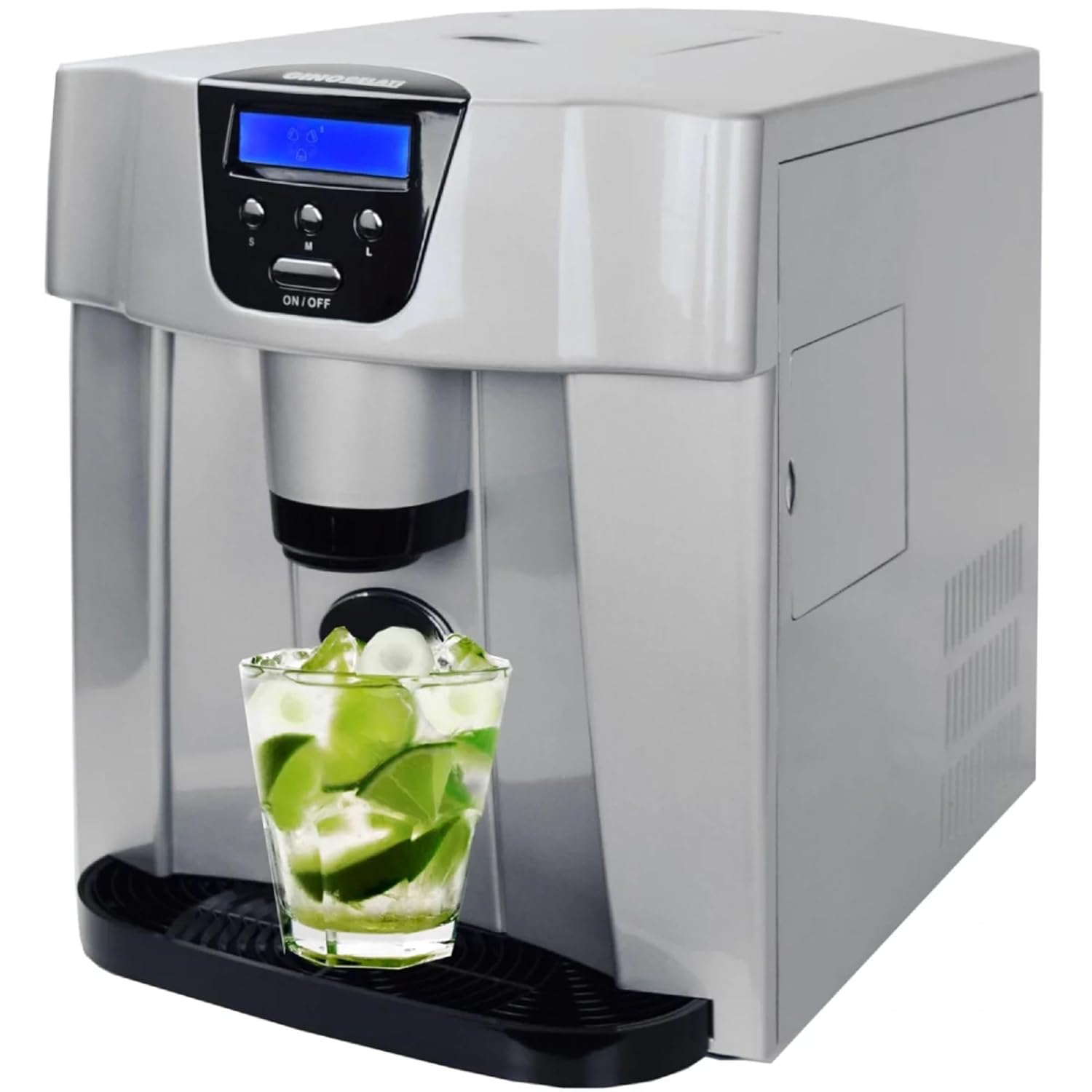 Syntrox Germany Flumbia Eiswürfelmaschine mit Display und Direktspende