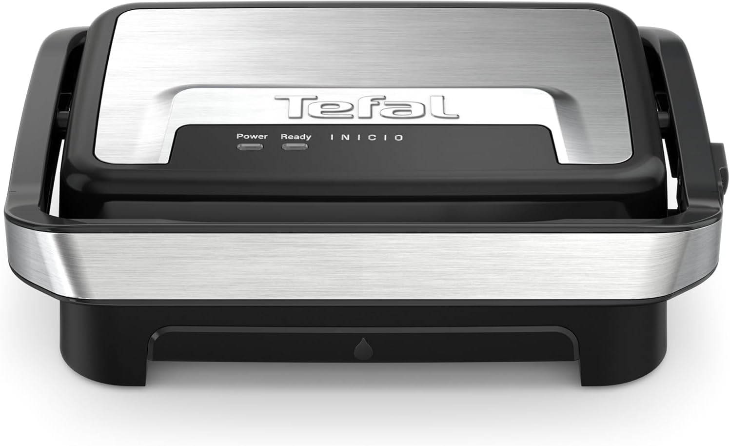 Tefal Inicio Compact Kontakt- und Paninigrill in Edelstahl