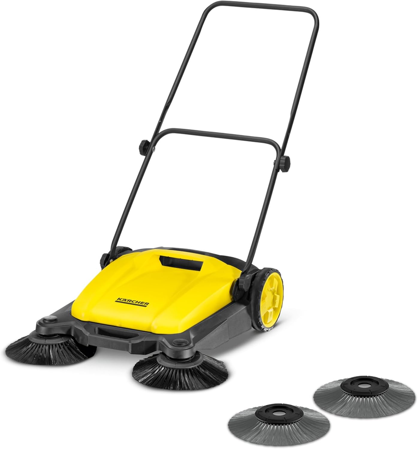 Kärcher Kehrmaschine S 3 Twin 2-in-1 mit zwei Seitenbesen-Paaren