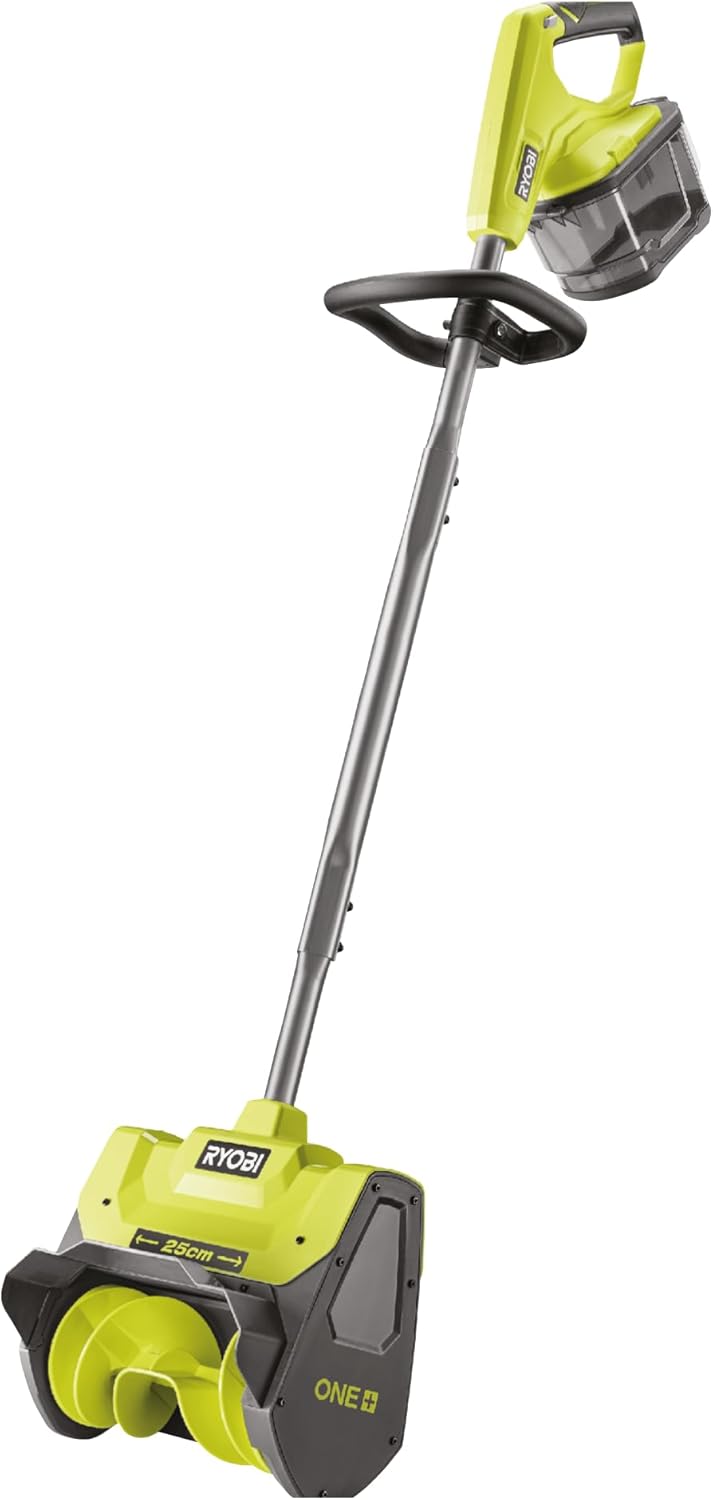 RYOBI 18V ONE+ Akku-Schneefräse RY18ST25A-0 mit 25 Zentimeter Räumbreite