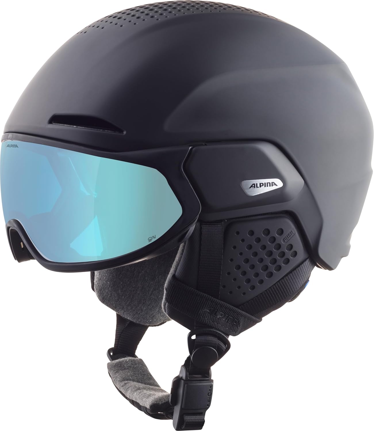 ALPINA ORO QV MIPS Skihelm mit selbsttönendem Visier