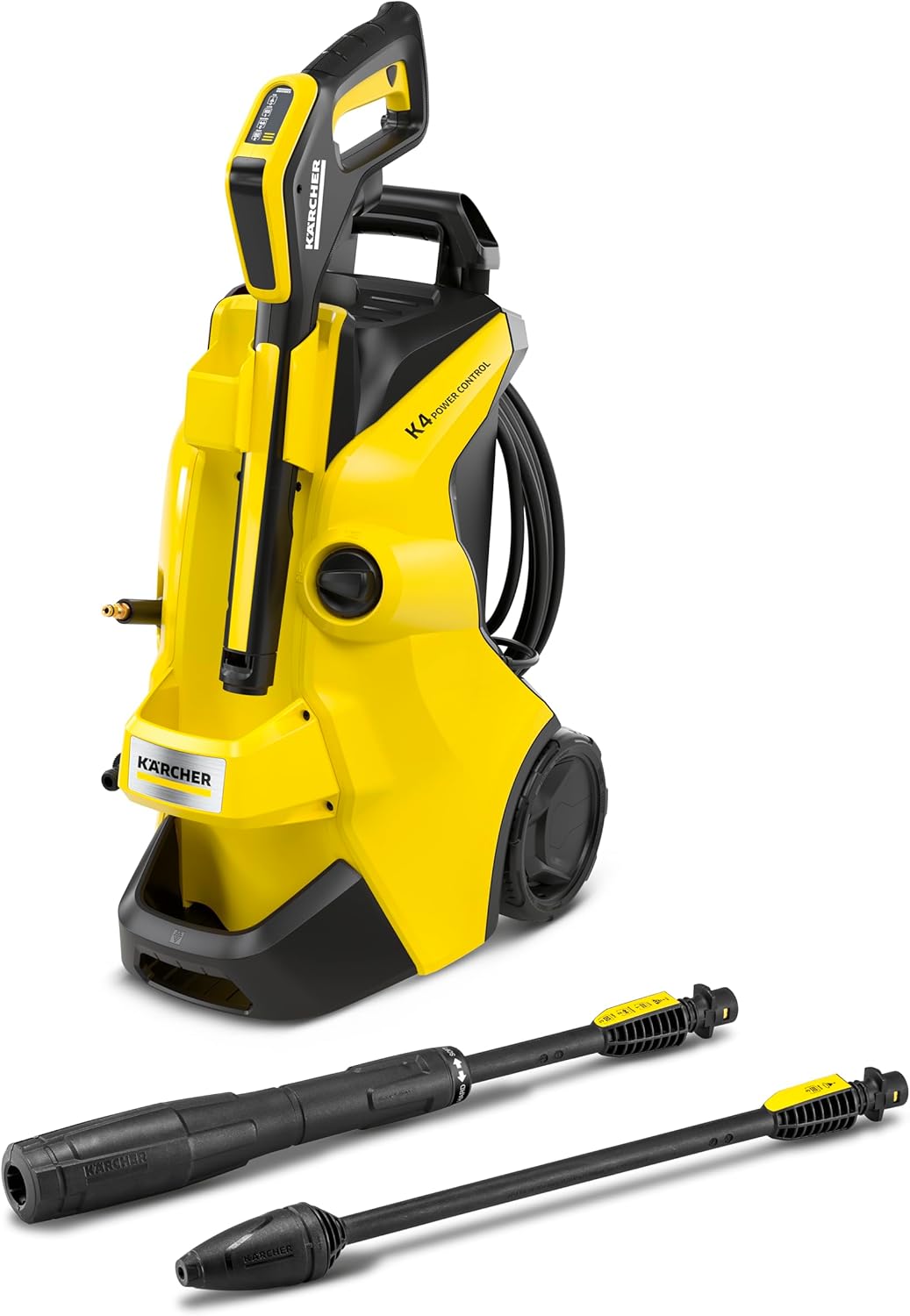 Kärcher K 4 Power Control Hochdruckreiniger mit Hochdruckpistole und Zubehör