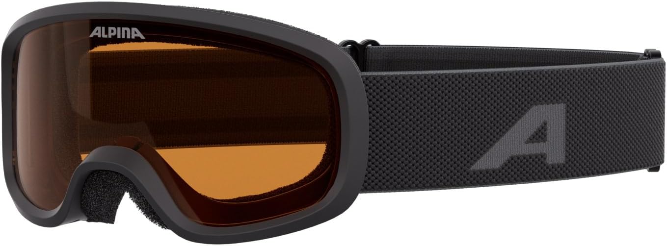 ALPINA Piney Kinderskibrille mit flexiblem Comfort Frame