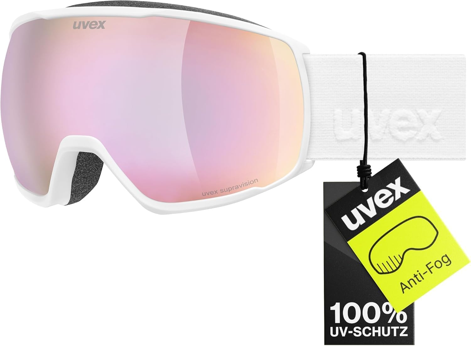 uvex victorious FM Skibrille mit verspiegelter Scheibe